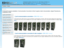Tablet Screenshot of ediseja21.com